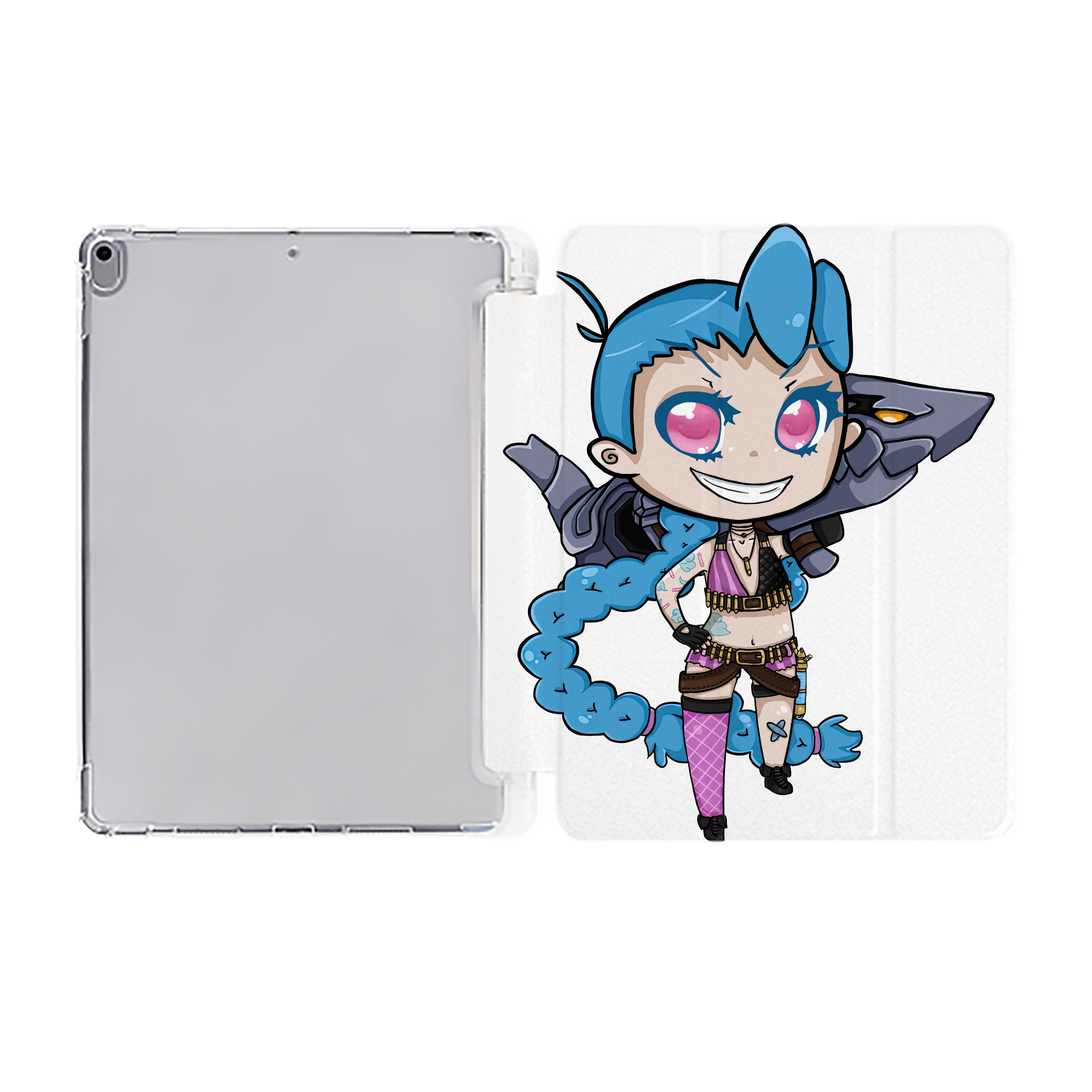 （画像用） リーグ・オブ・レジェンド League of Legends LOL IPad ケース ペン収納付き 三つ折りスタンド PUレザー×シリコン 対応機種9.5/10.5/10.9インチ